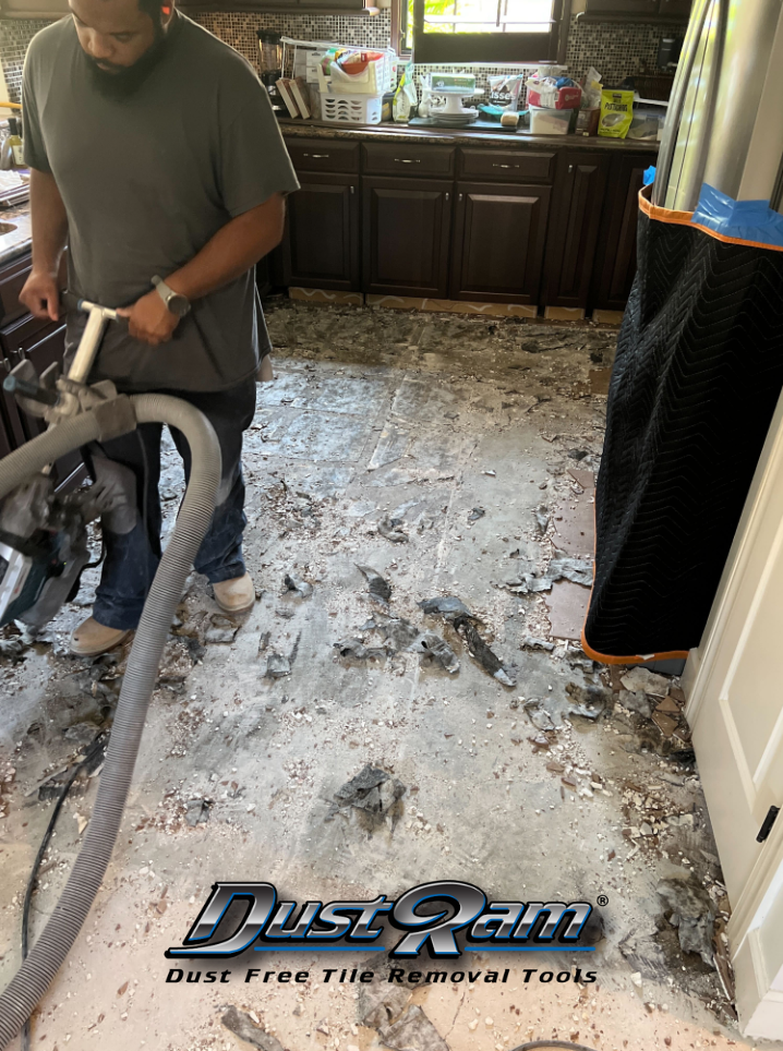 dust free tile removal near me